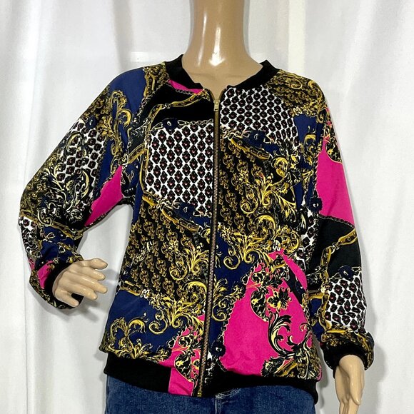 Vintage 80s Jacket Cocomo Sz Med - Picture 2 of 8